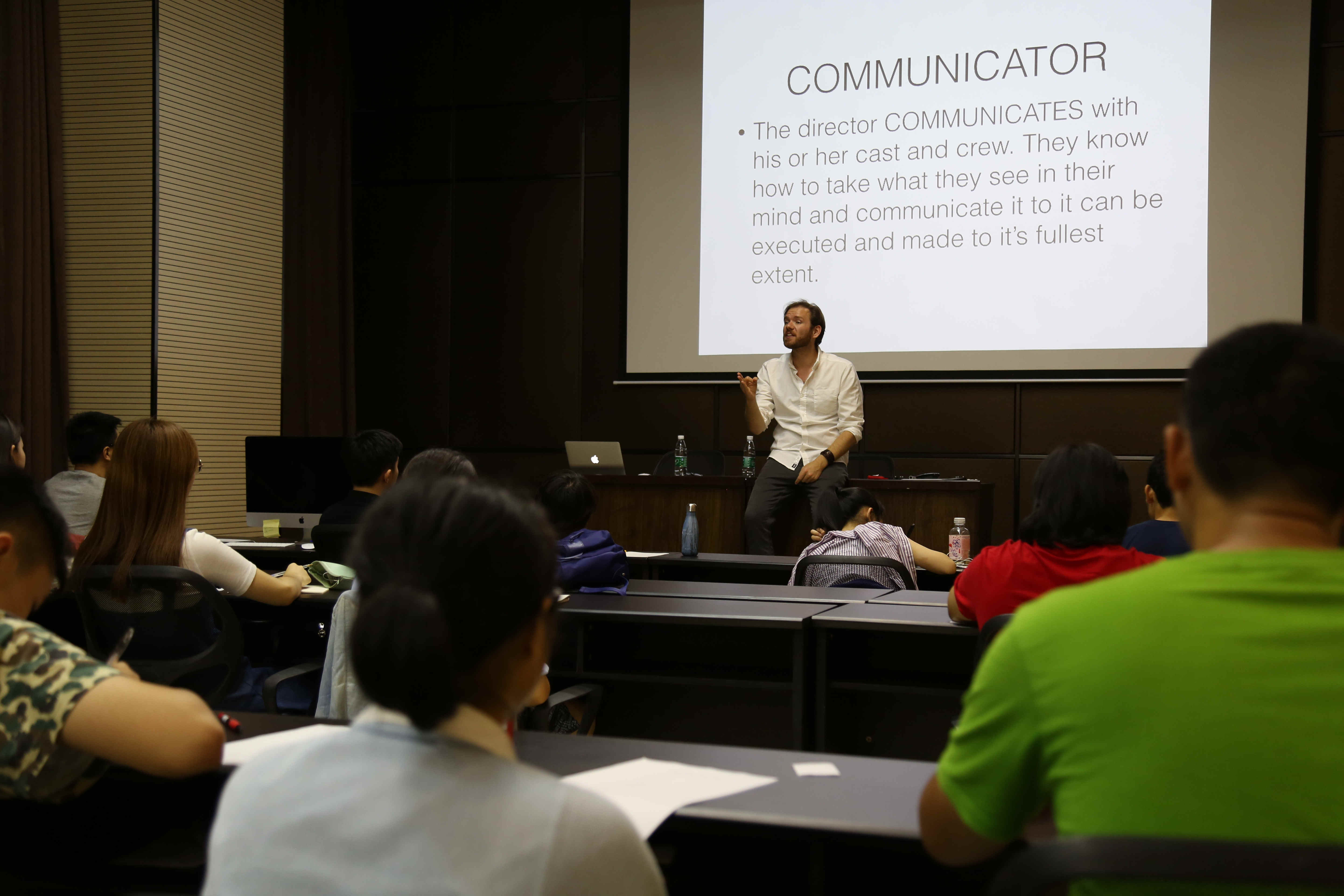 注艺影业携手查普曼大学电影学院在华授课